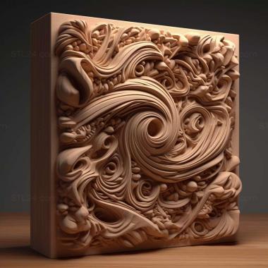 Patterns and decorations stl dimension 1 3d model